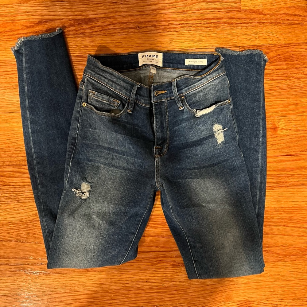Frame “le skinny” jeans